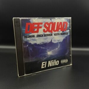 Def Squad El Nino CD 1998‎ Redman Erick Sermon Keith Murray Def Jam 2-Disc Set